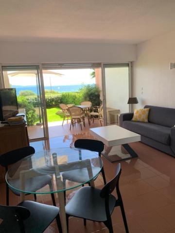Grand Studio Route Des Sanguinaires Tres Belle Vue Mer Apartman Ajaccio  Kültér fotó
